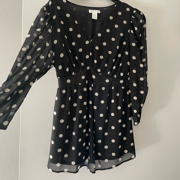 Black and white maternity blouse H&M - Picture 1 of 4